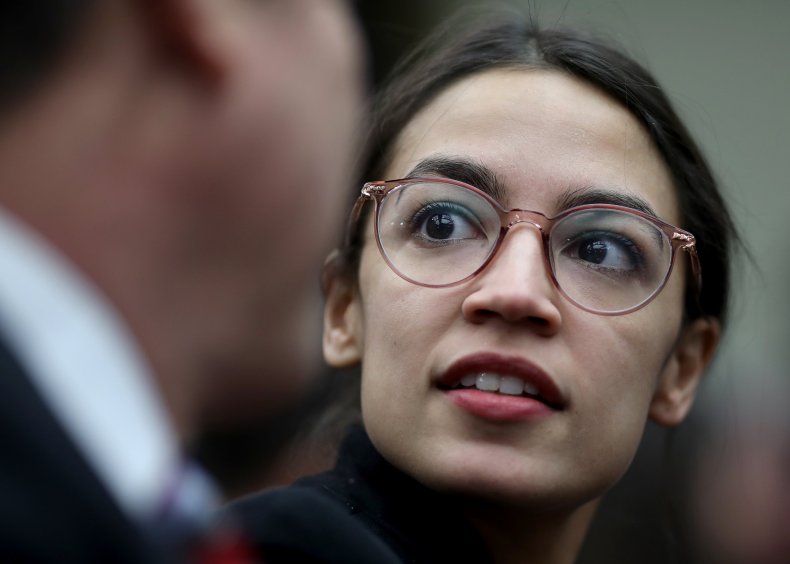 aoc vs trump poll