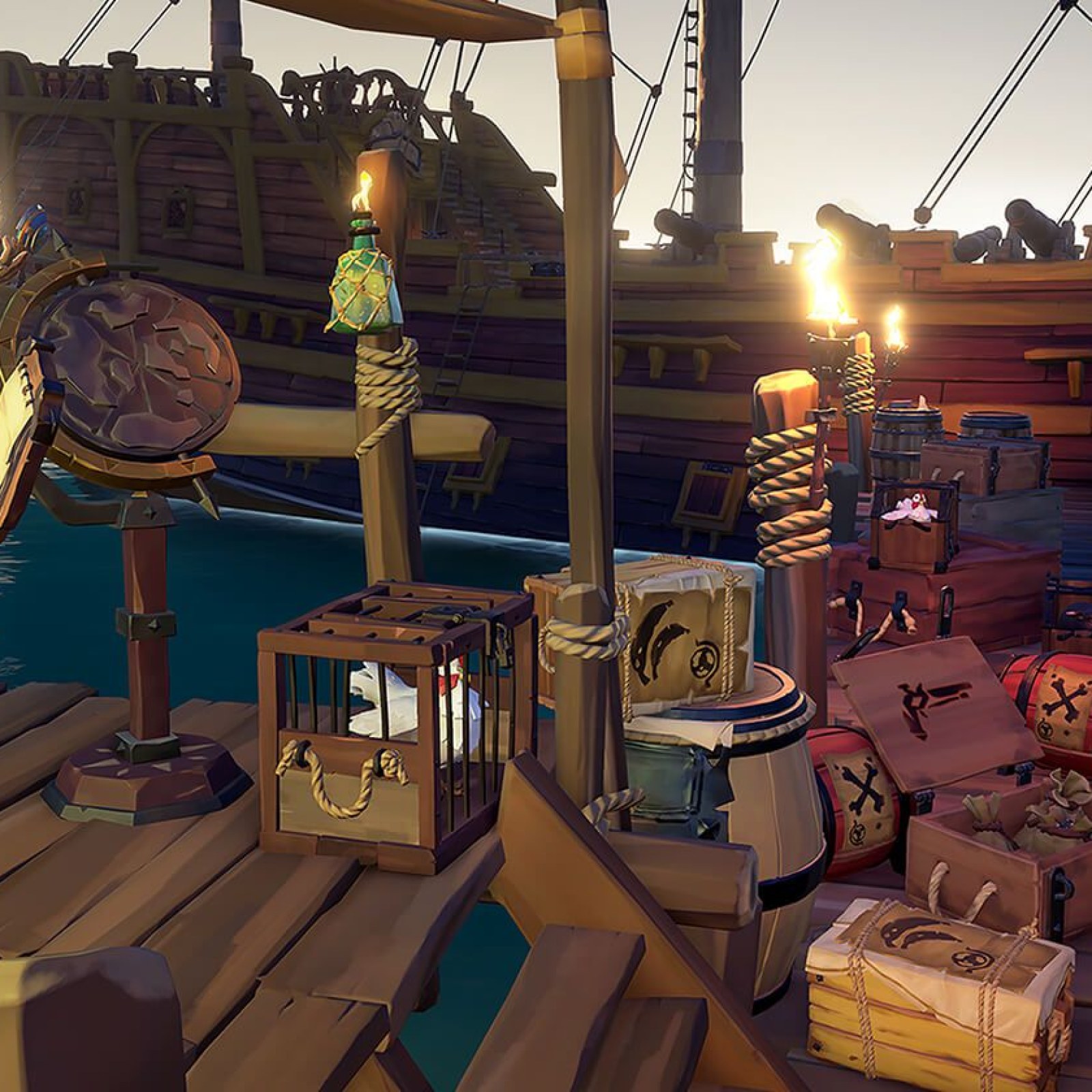 toediening Grillig Trouw Sea of Thieves' Install Size Reduced To 25GB in February