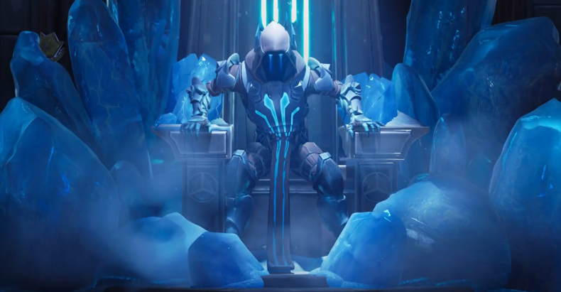 Fortnite Week 7 snowfall loading screen