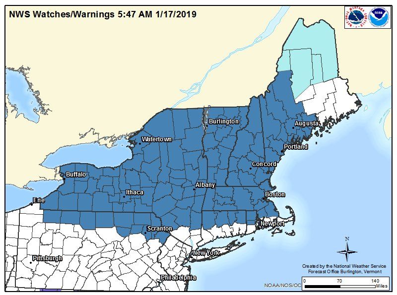 winter storm watch map