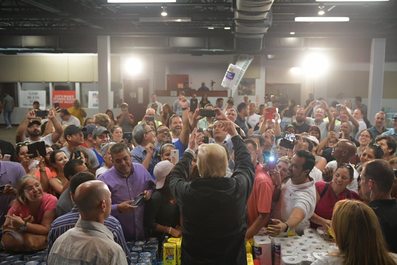 donad, trump, hurricane, funds, diverted, puerto, rico