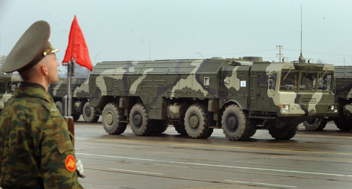 Russia nuclear missile Iskander 