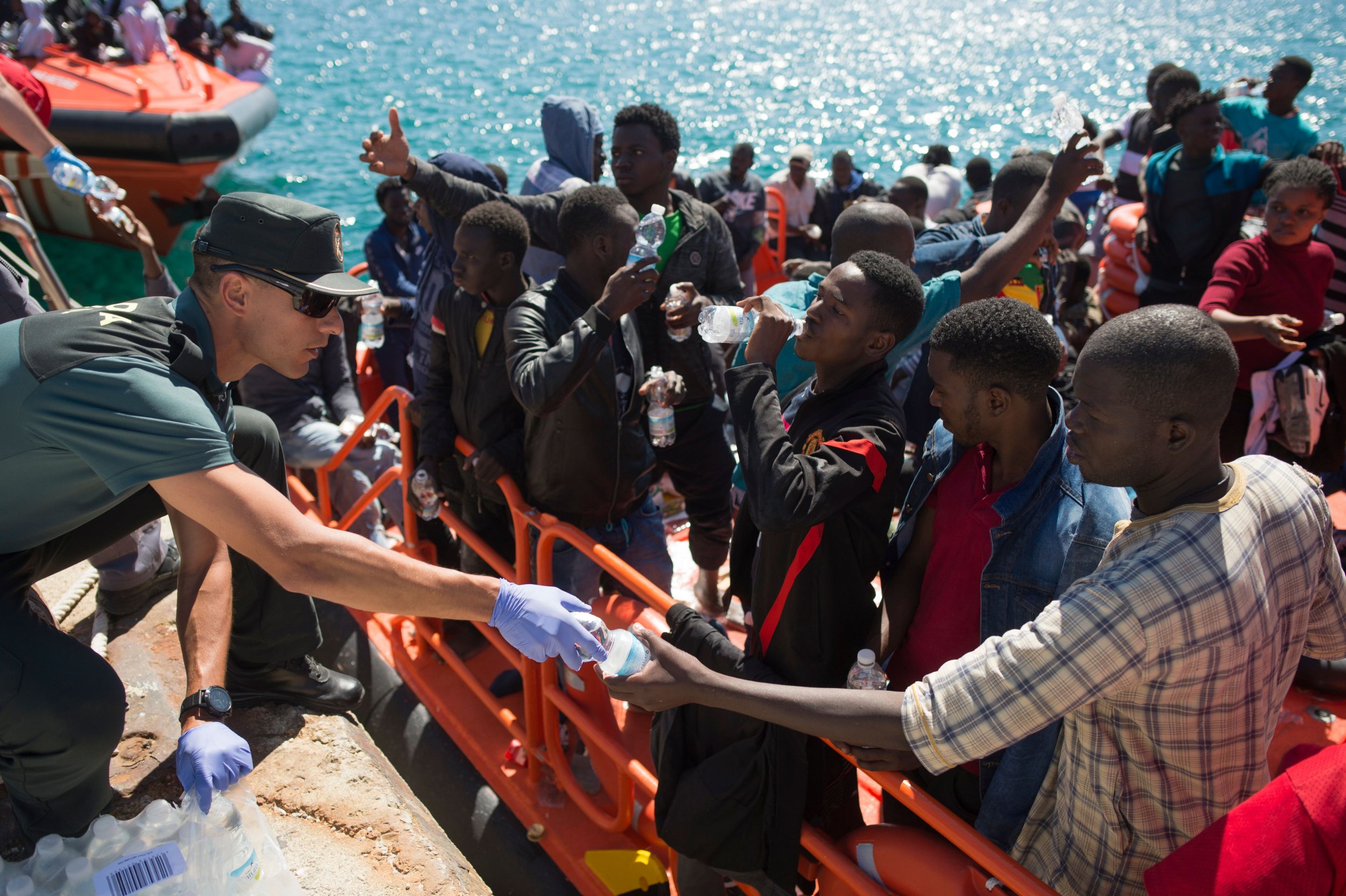 Mediterranean migration France Italy