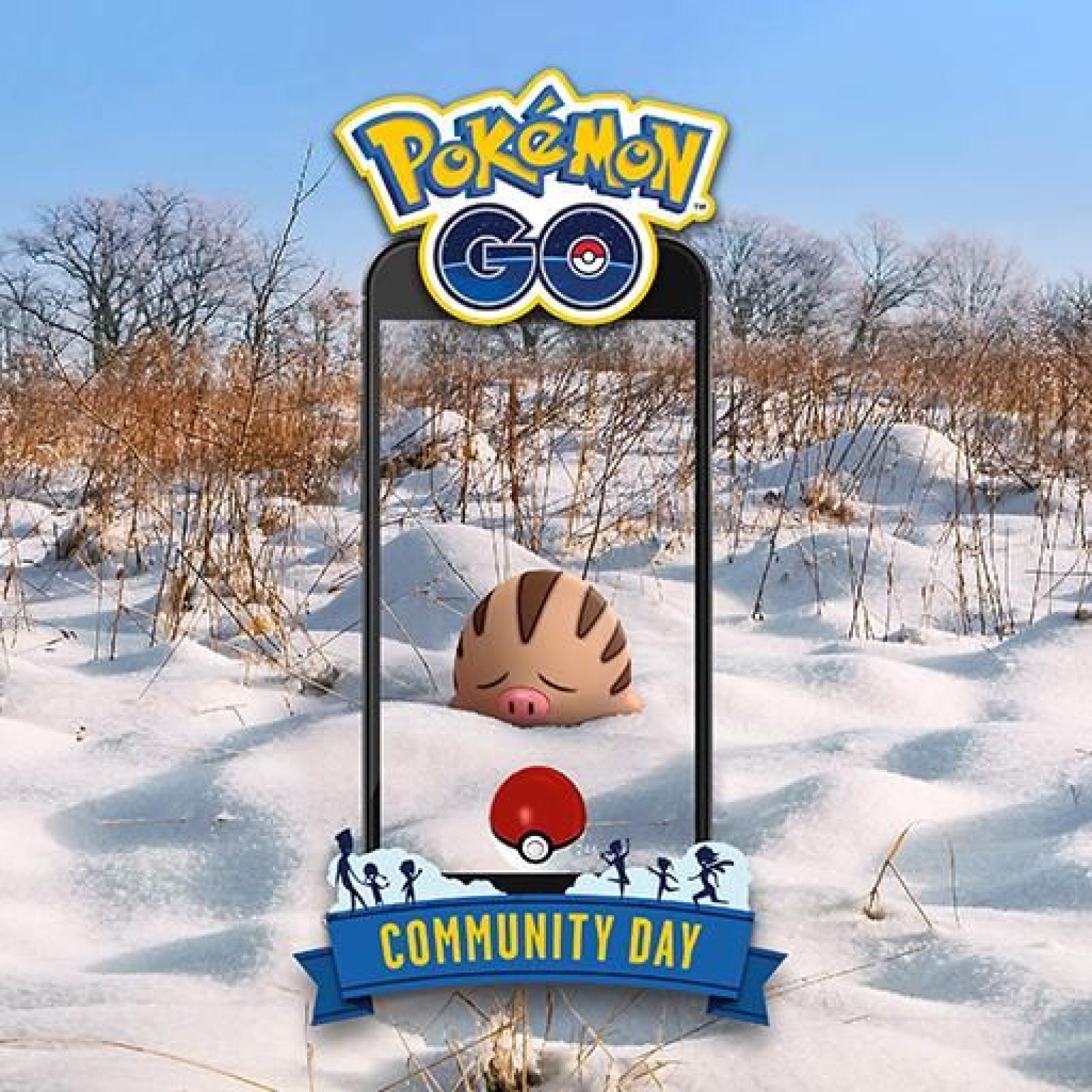 Pokémon Go Community Day Shiny Swinub Star Time