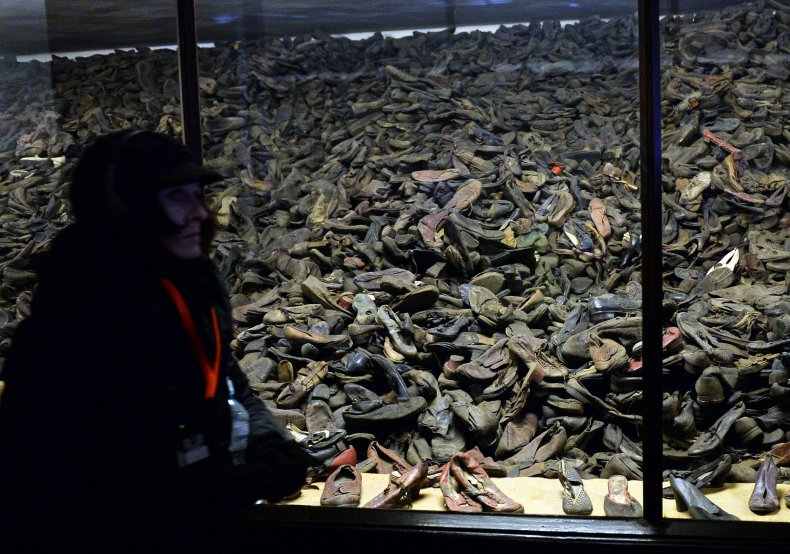 Asuchwitz shoes neo-Nazis Holocaust anti-Semitism