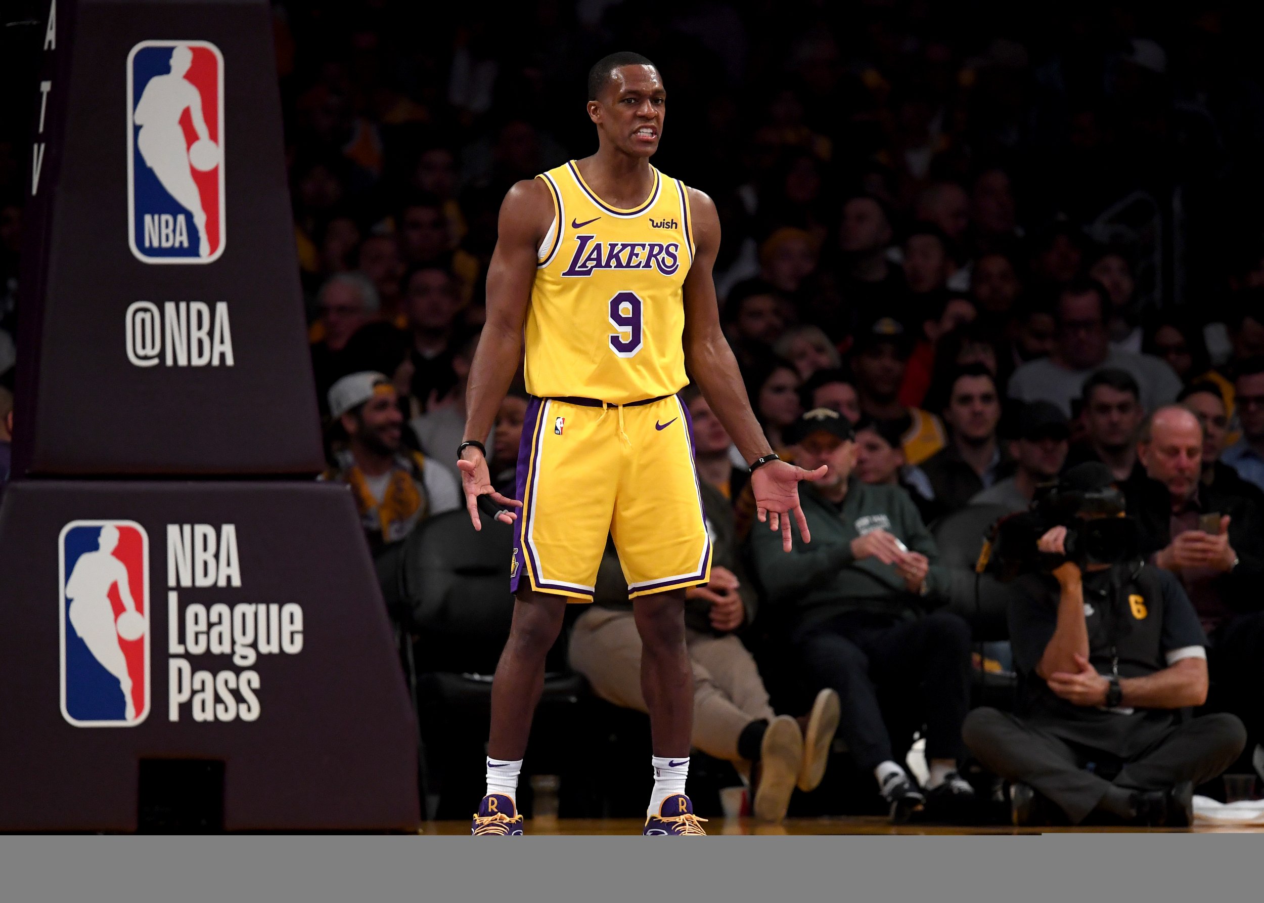 Rajon Rondo Lakers Jersey, Rajon Rondo Los Angeles Lakers Jersey, Sports  Fan Gear & Collectibles