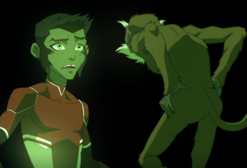 beast boy monkey god young justice