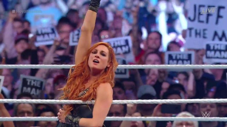 becky lynch wins royal rumble