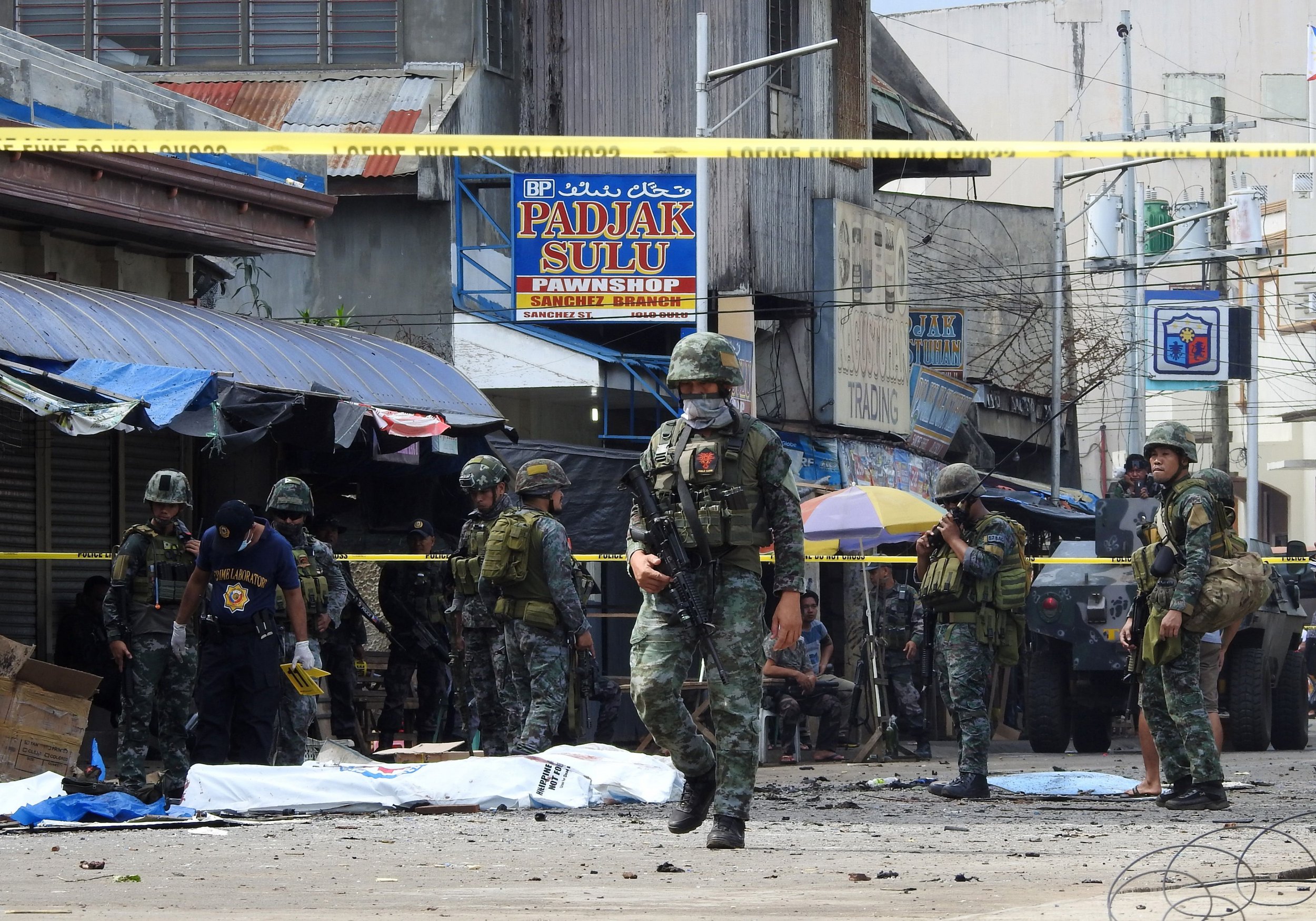 Jolo Sulu ISIS bomb attack church Philippines