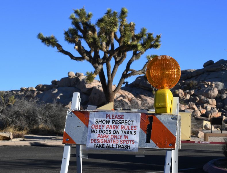 Joshua Tree, Government Shutdown, Damage, Vandalism, California