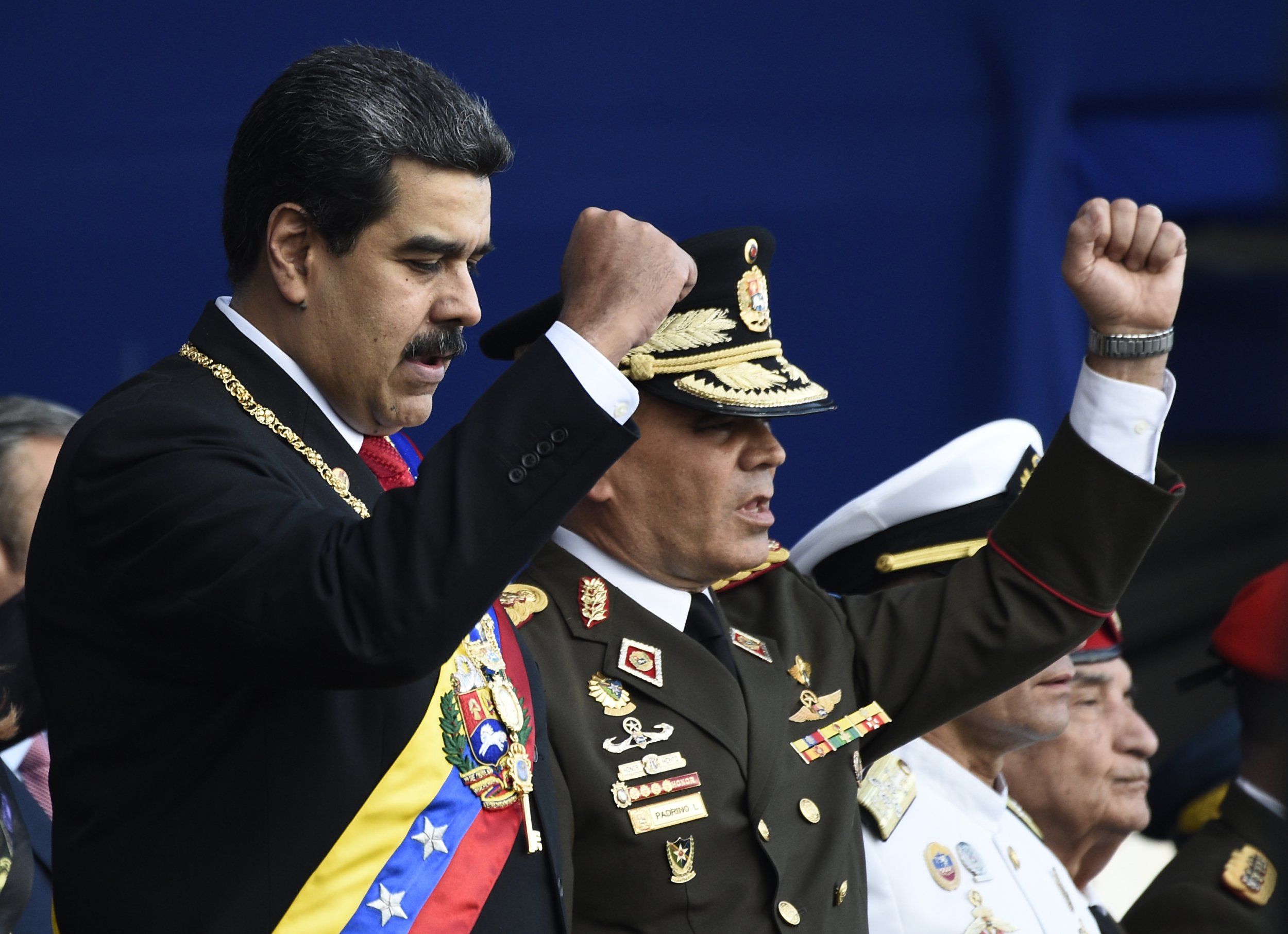 Nicolas Maduro Vladimir Padrino Lopez Venezuela military