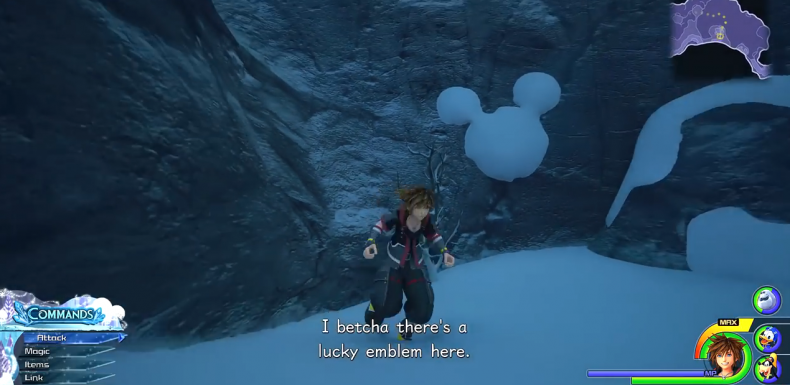 Kingdom Hearts 3 Lucky Emblem location 60-8