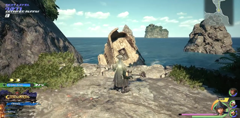 Kingdom Hearts 3 Lucky Emblem location 84-11