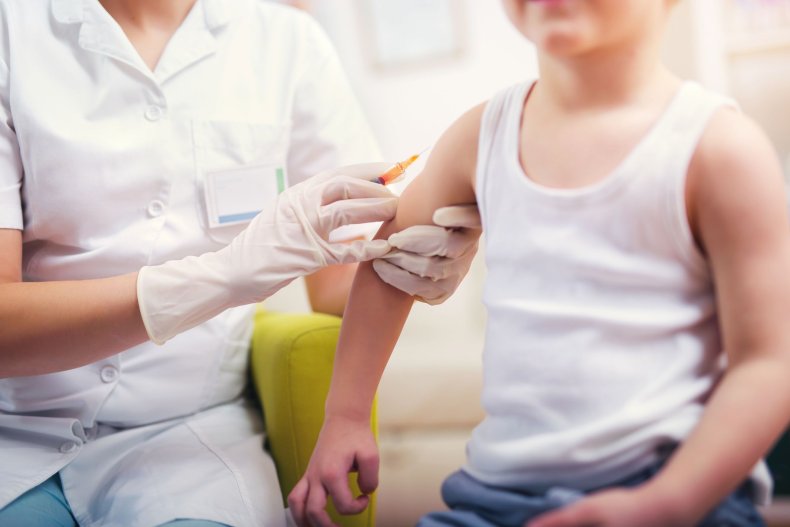 measles jab