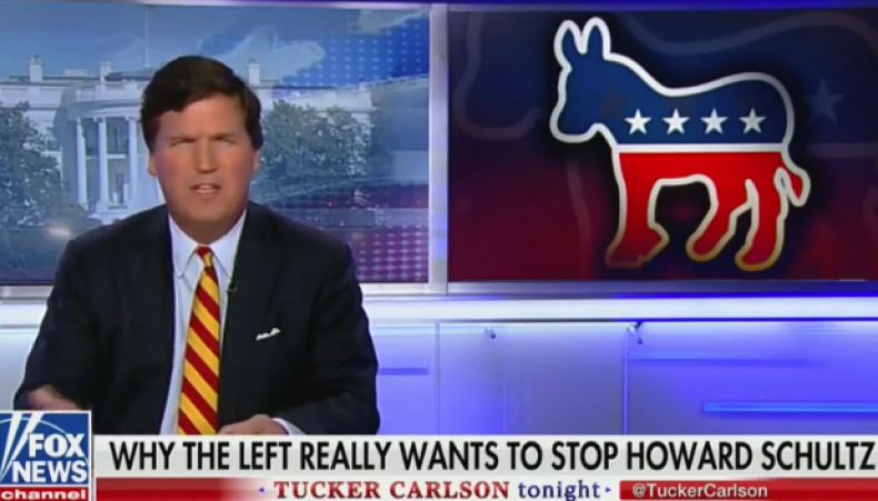 tucker carlson howard schultz