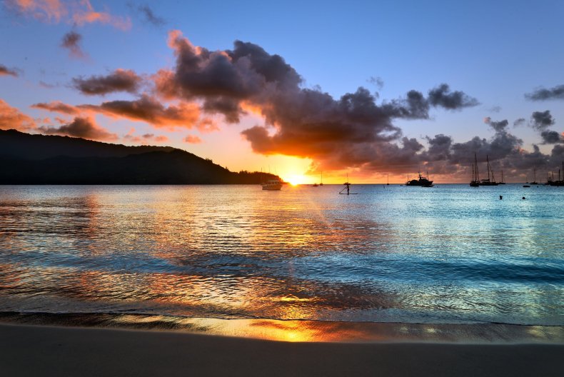 Hanalei Beach hawaii