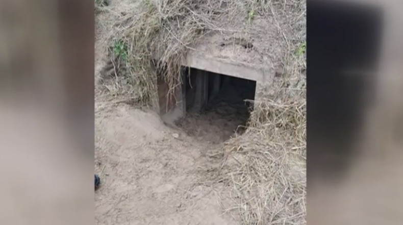 border wall tunnel