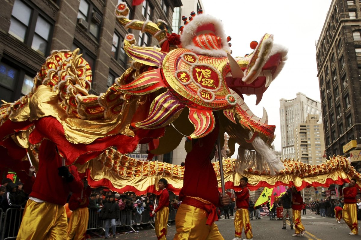 chinese new year york parade 