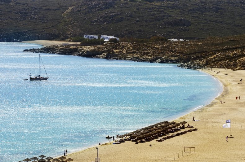 elia beach gay beach mykonos greece