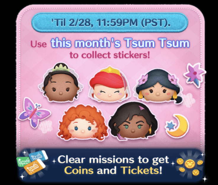 disney, tsum, tsum, february, 2019, event, calendar, upcoming, storybook, capsules, lucky, time disney, tsum, tsum, february, 2019, event, calendar, upcoming, storybook, capsules, lucky, time