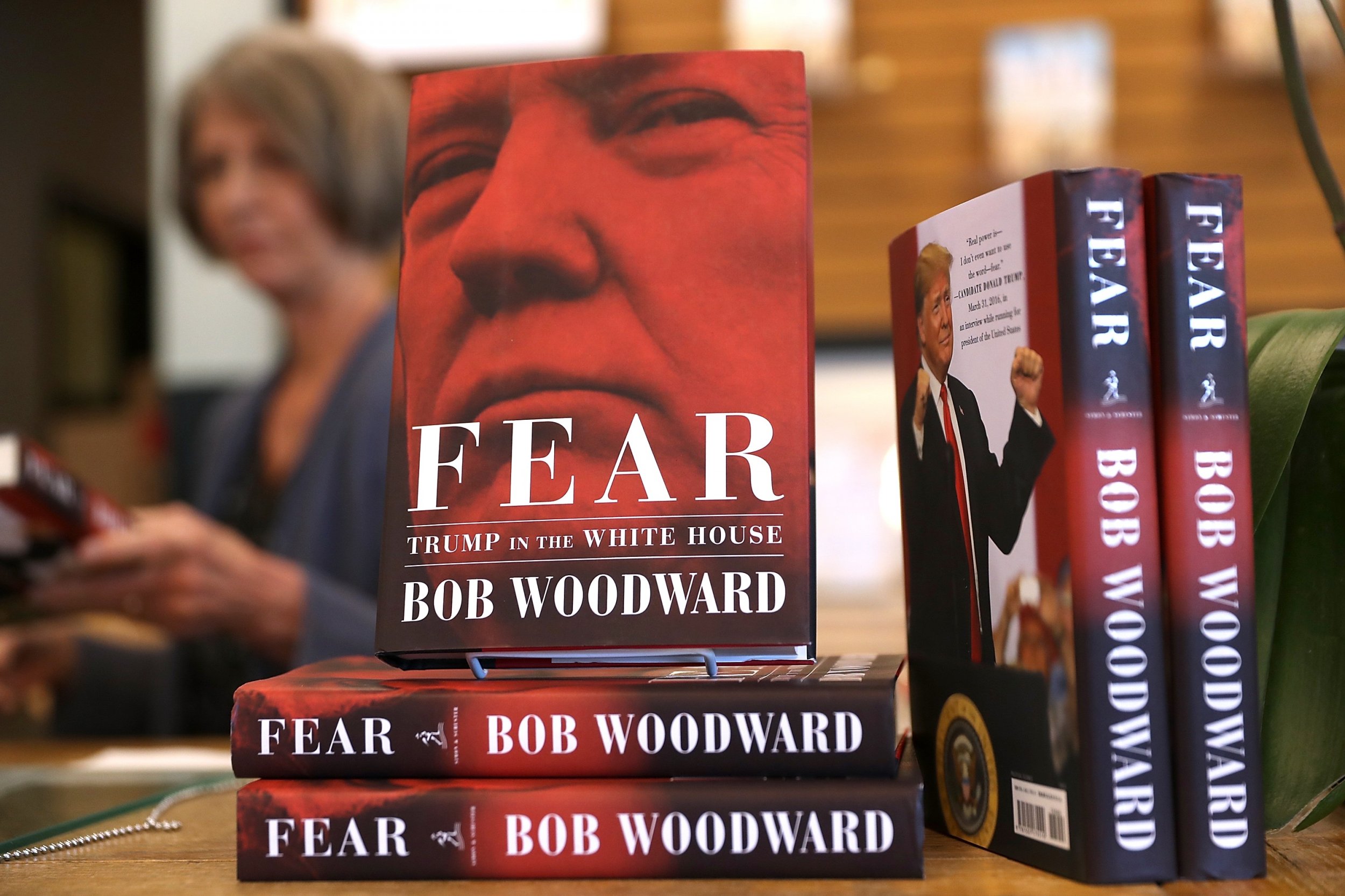 bob woodward trump dossier