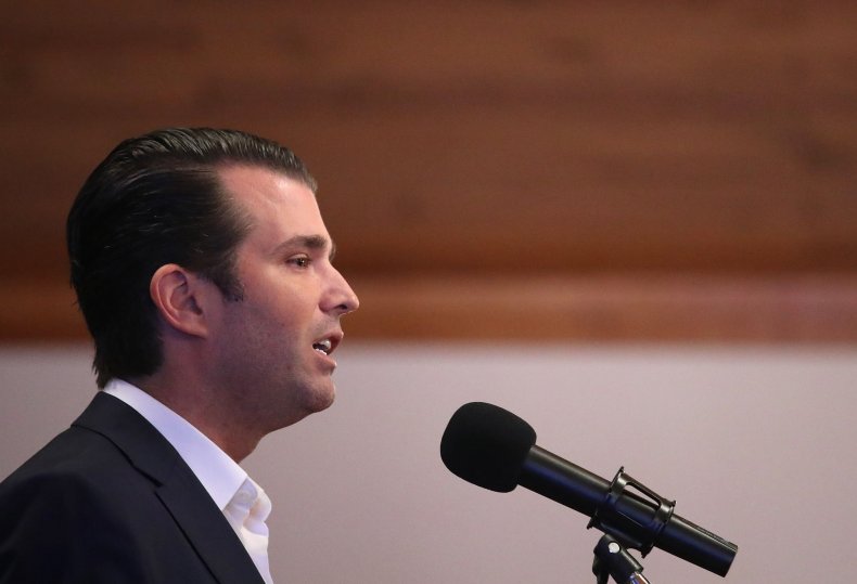 Donald Trump Jr Elizabeth Warren