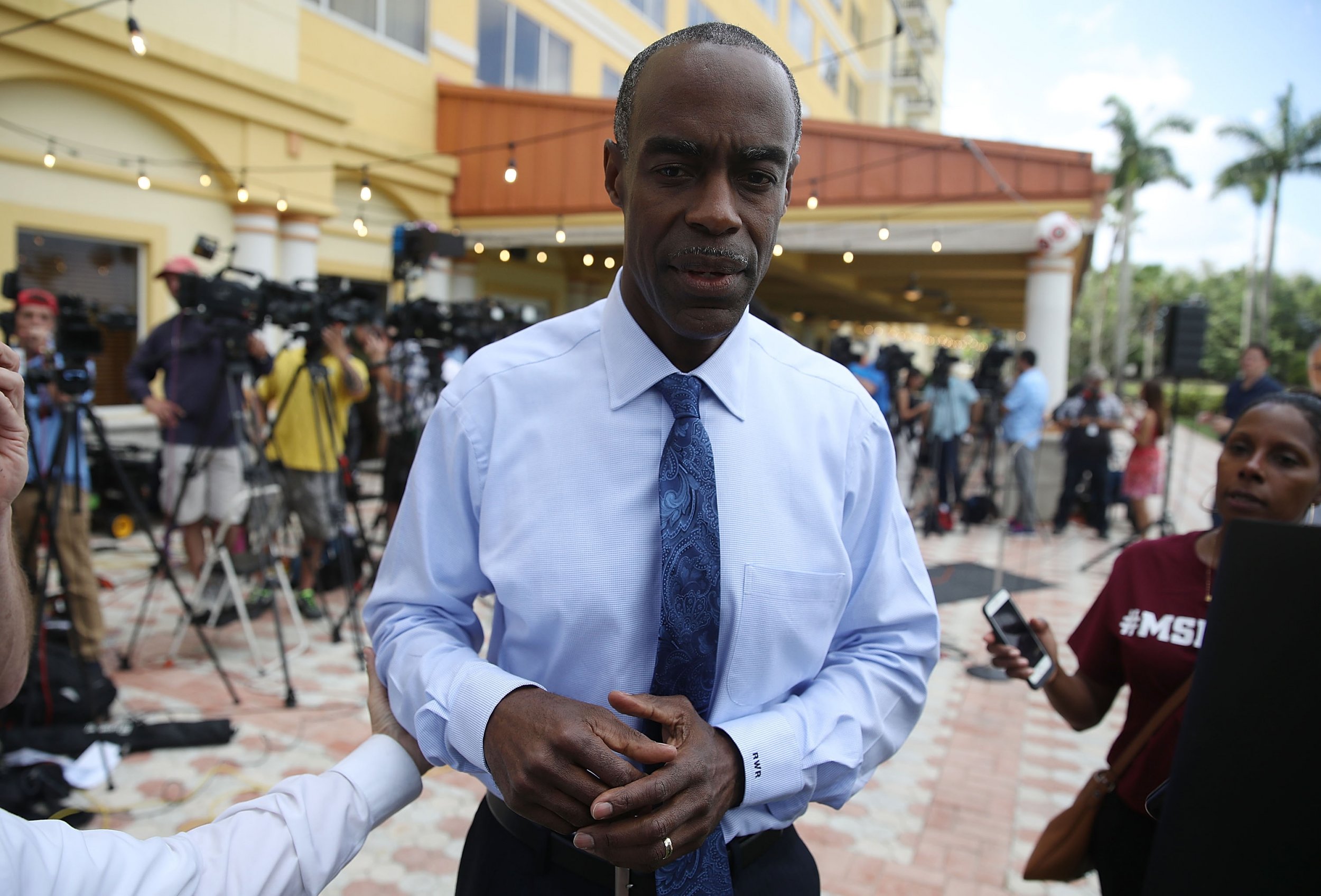 robert runcie broward county naacp parkland shooting racist 