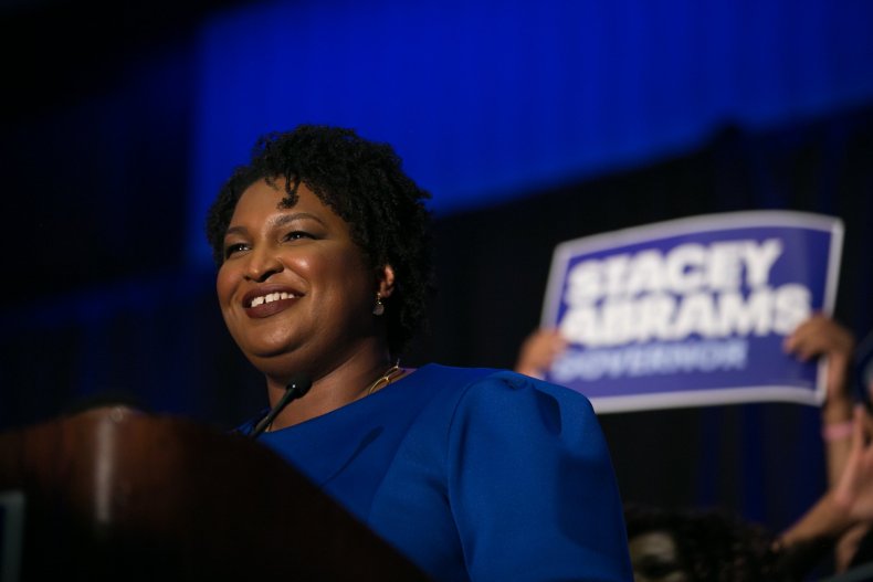 fox, news, stacey, abrams, speech, ingraham