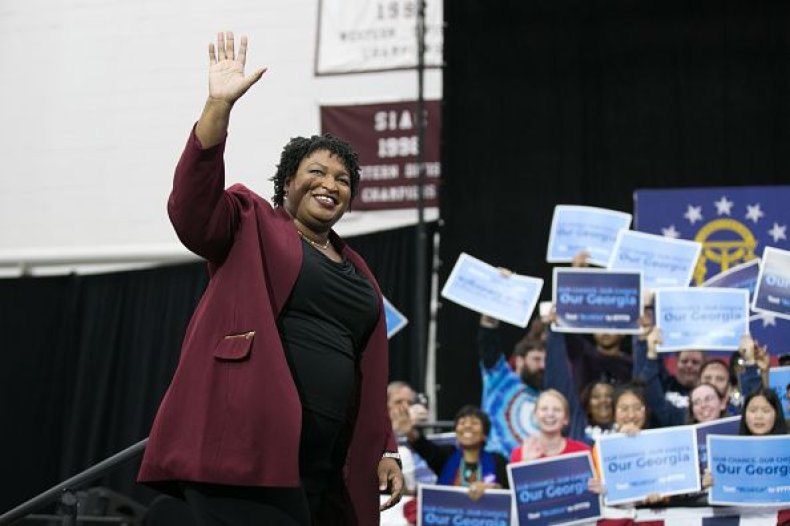 donald, trump, 2020, stacey, abrams, presdient