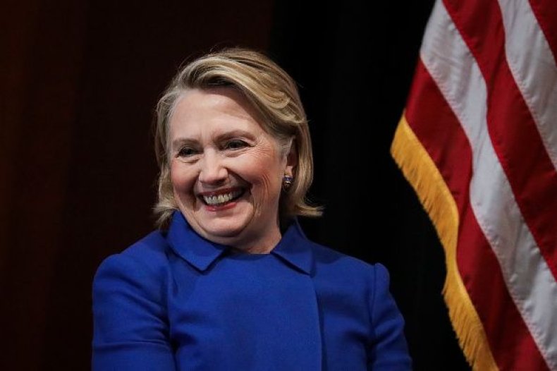 hillary, clinton, trump, praises, nancy, pelosi, women