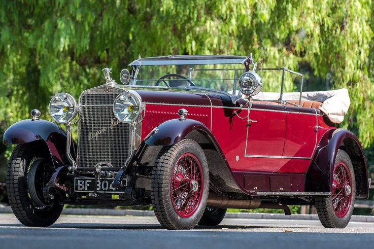 11-1926-西班牙 - 西扎 - H6B - 体育 - 双辉腾面值百万Guiet 11-1926-Hispano-Suiza-H6B-Sport-Double-Phaeton-par-Million-Guiet
