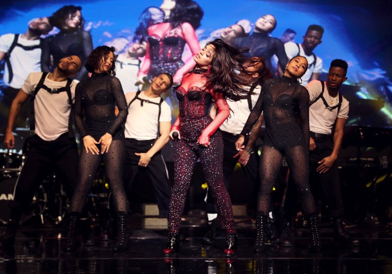 Camila Cabello's Mastercard Performance