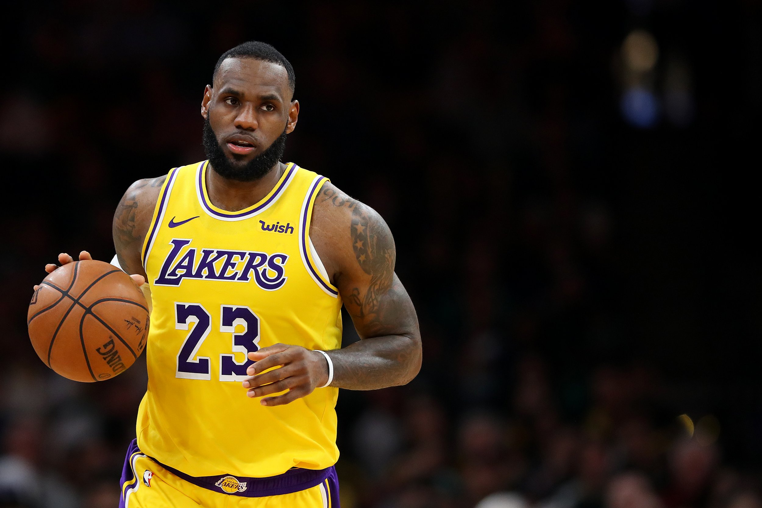 LeBron James, Los Angeles Lakers