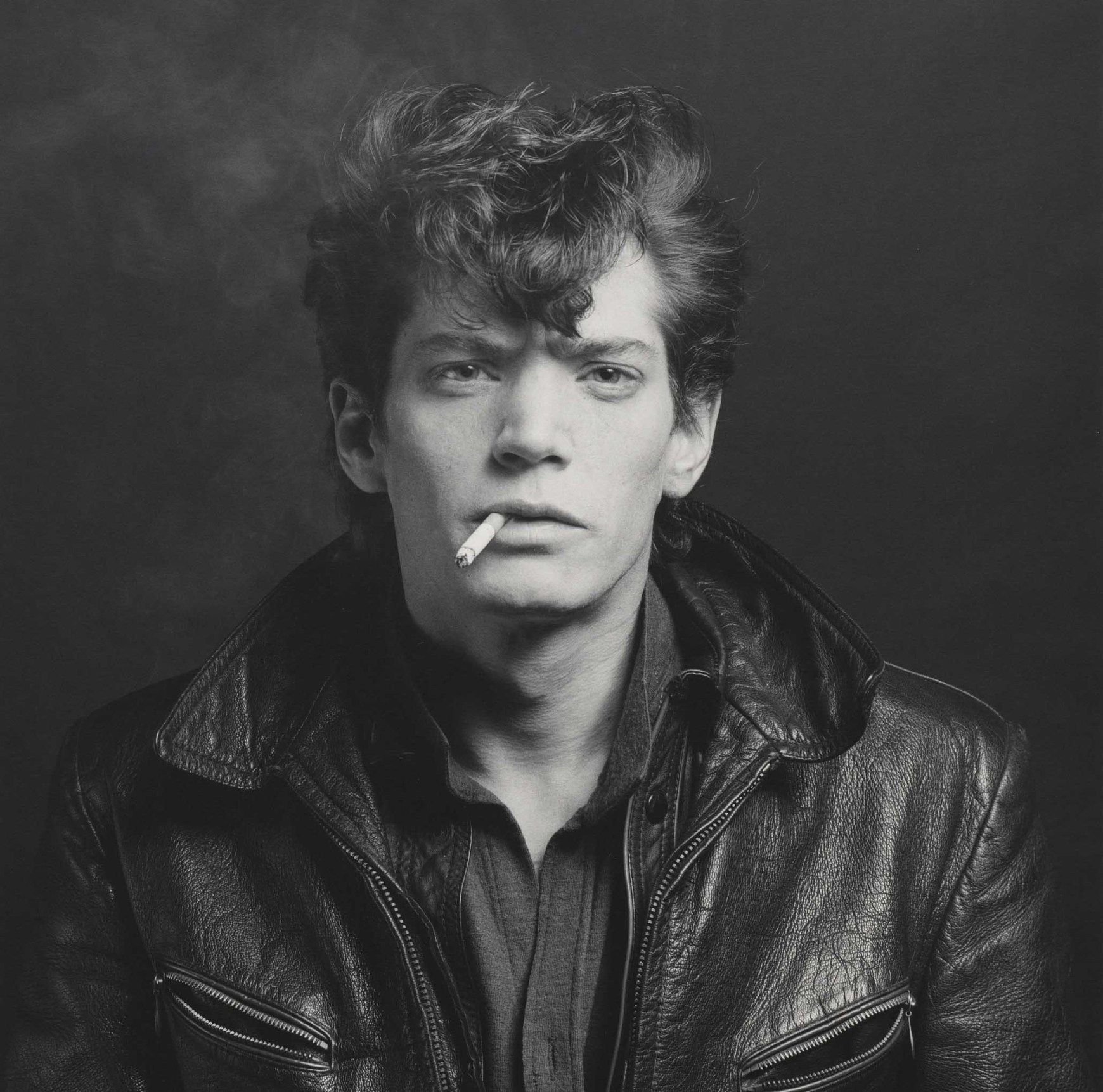 Robert Mapplethorpe, self-portrait (1980)