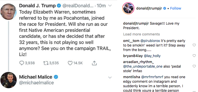 donald trump jr savage