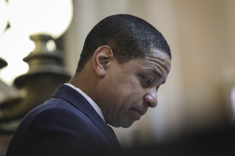 ralph northam justin fairfax sexual assault allegations resign blackface