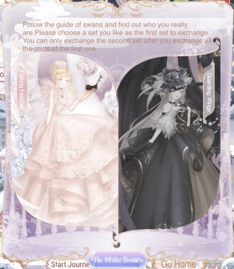 love, nikki, swan, love, event, guide, tips, evening, gown, pajamas, fairy, conference, invitation, childhood, story, stage, battle