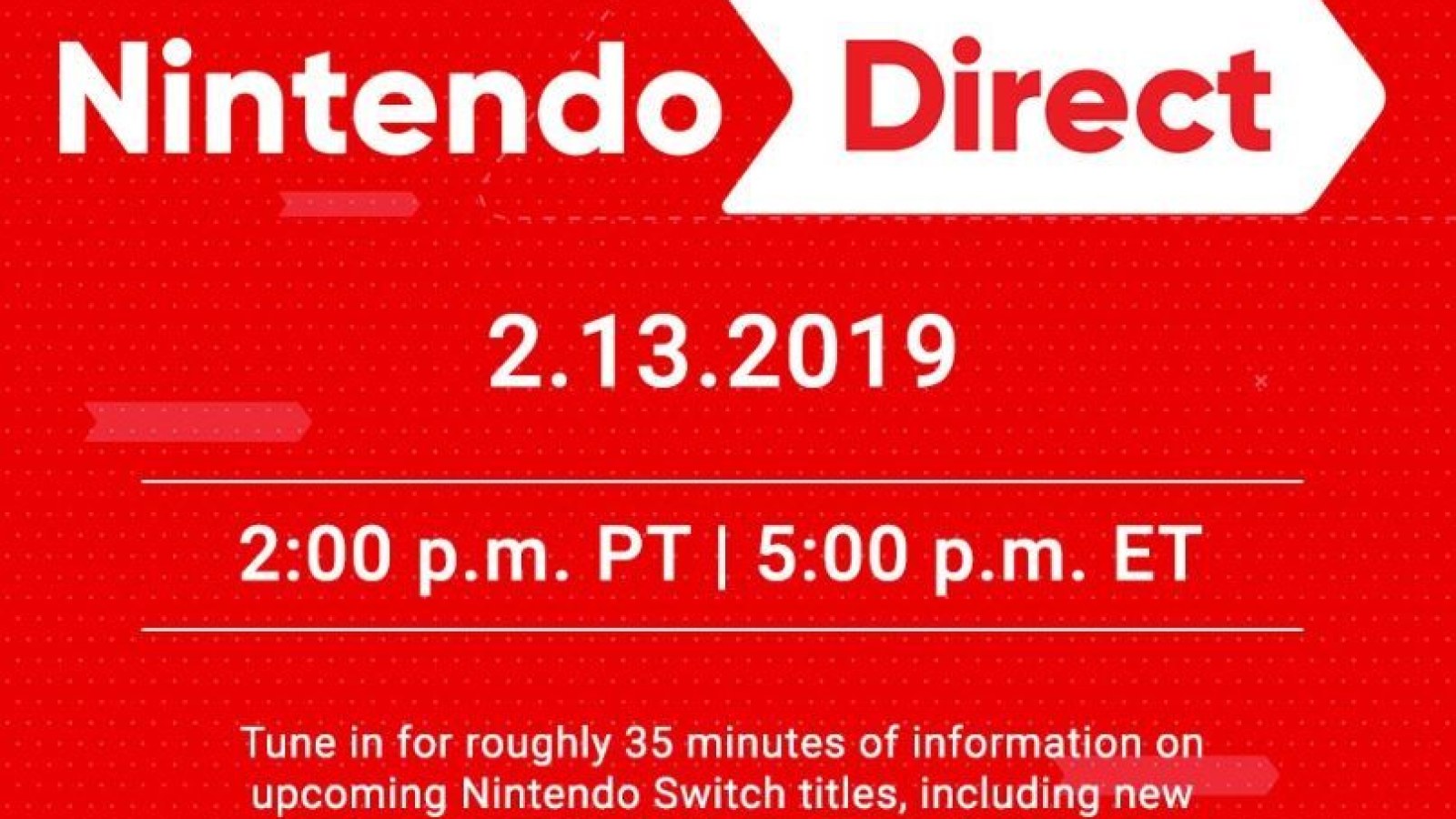 Nintendo Direct Confirmed February 13, Houses' Incoming