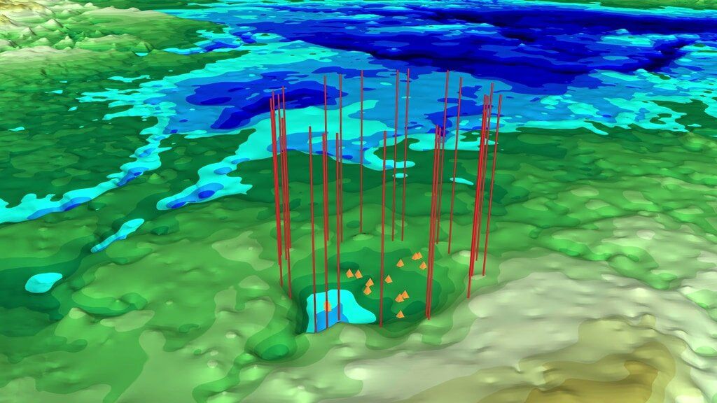 NASA, impact crater, Greenland