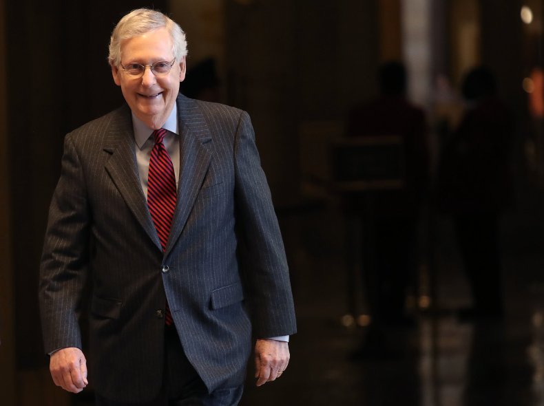 Mitch, McConnell, Green New Deal, Democrats 