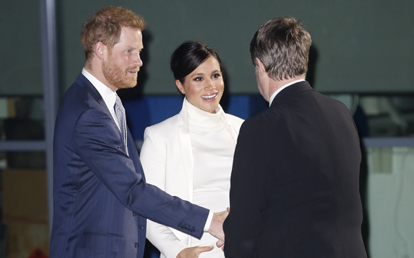 Meghan Markle Shows off Growing Baby Bump at Gala Event