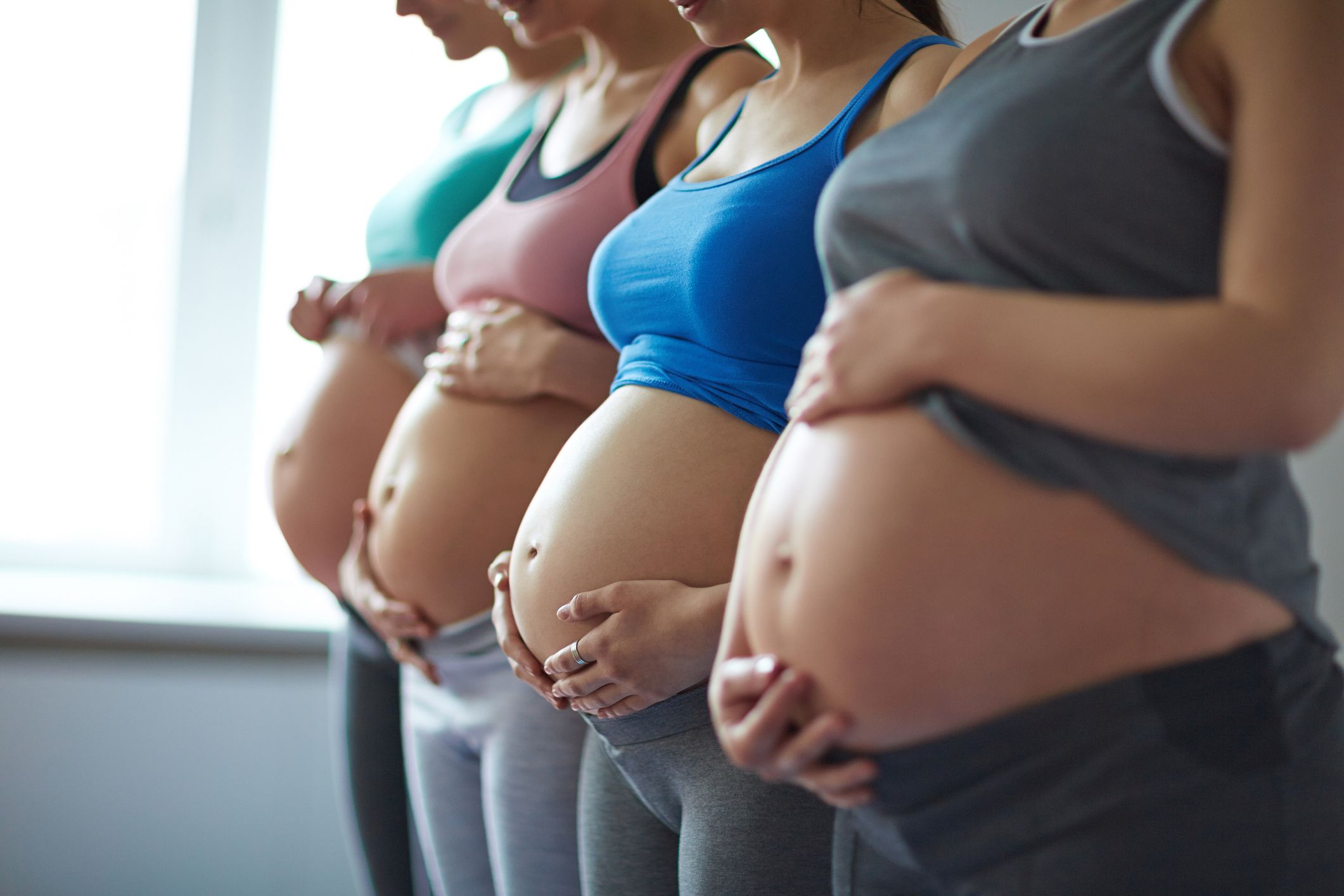 pregnant woman mother stock getty