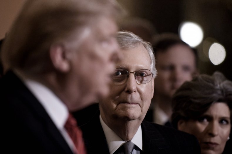 Mitch, McConnell, Trump, national, emergency, wall