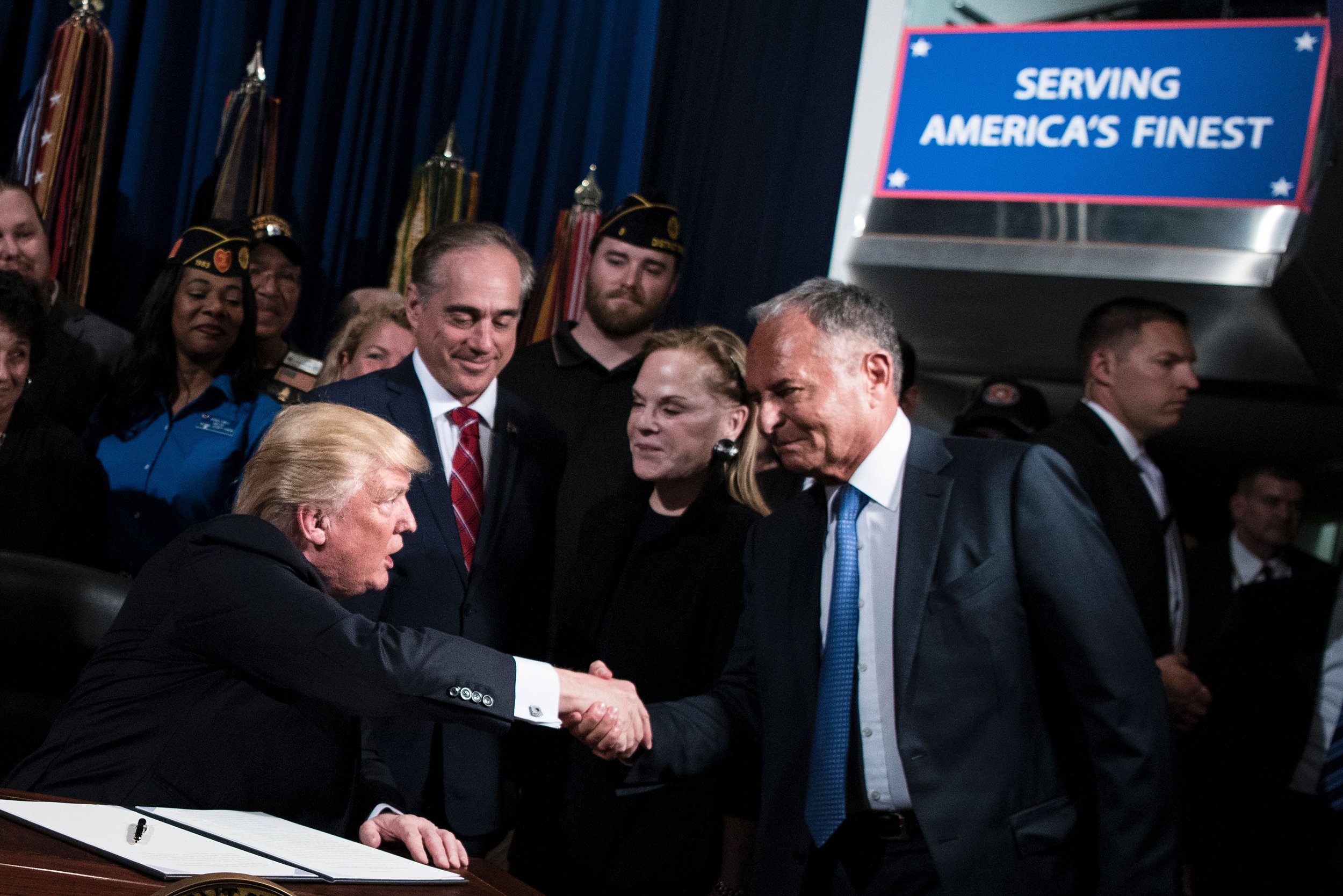 Donald, Trump, Perlmutter, Veterans Affairs