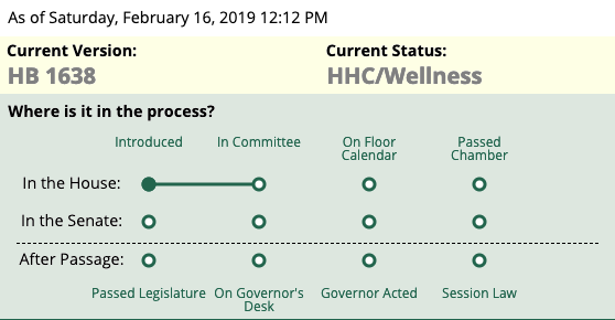 Vote in favor of HB 1638