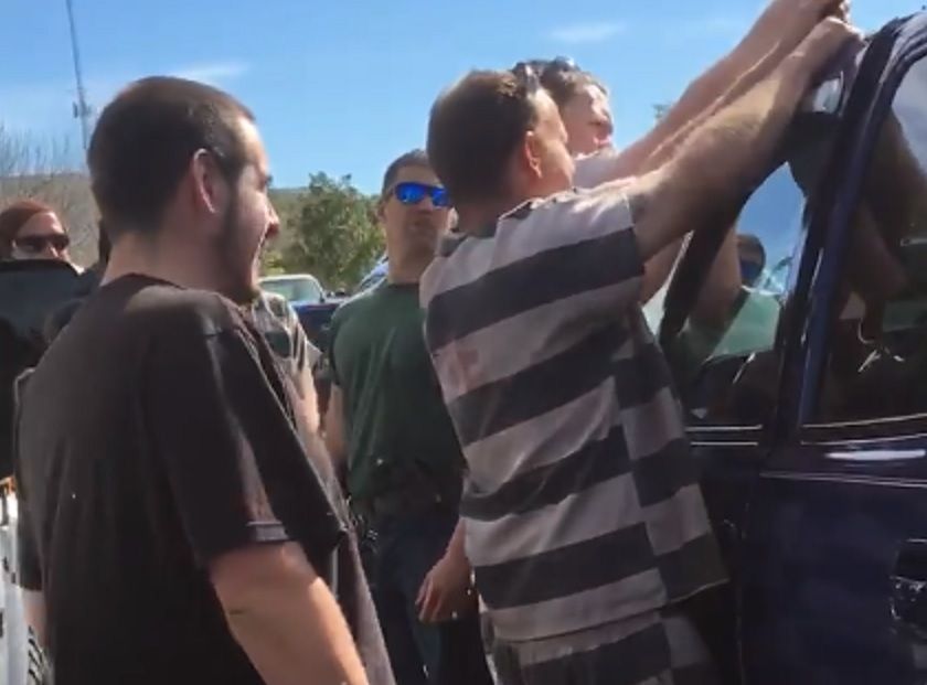 Florida Inmates Use Clothes Hanger To Break Into Suv To