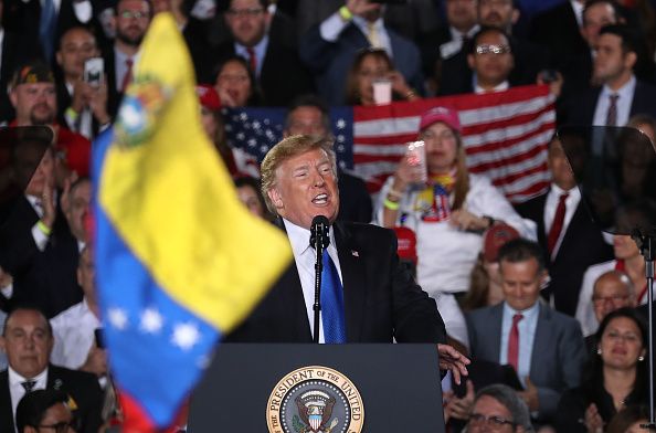 donald, trump, nazi, venezuela, speech, president
