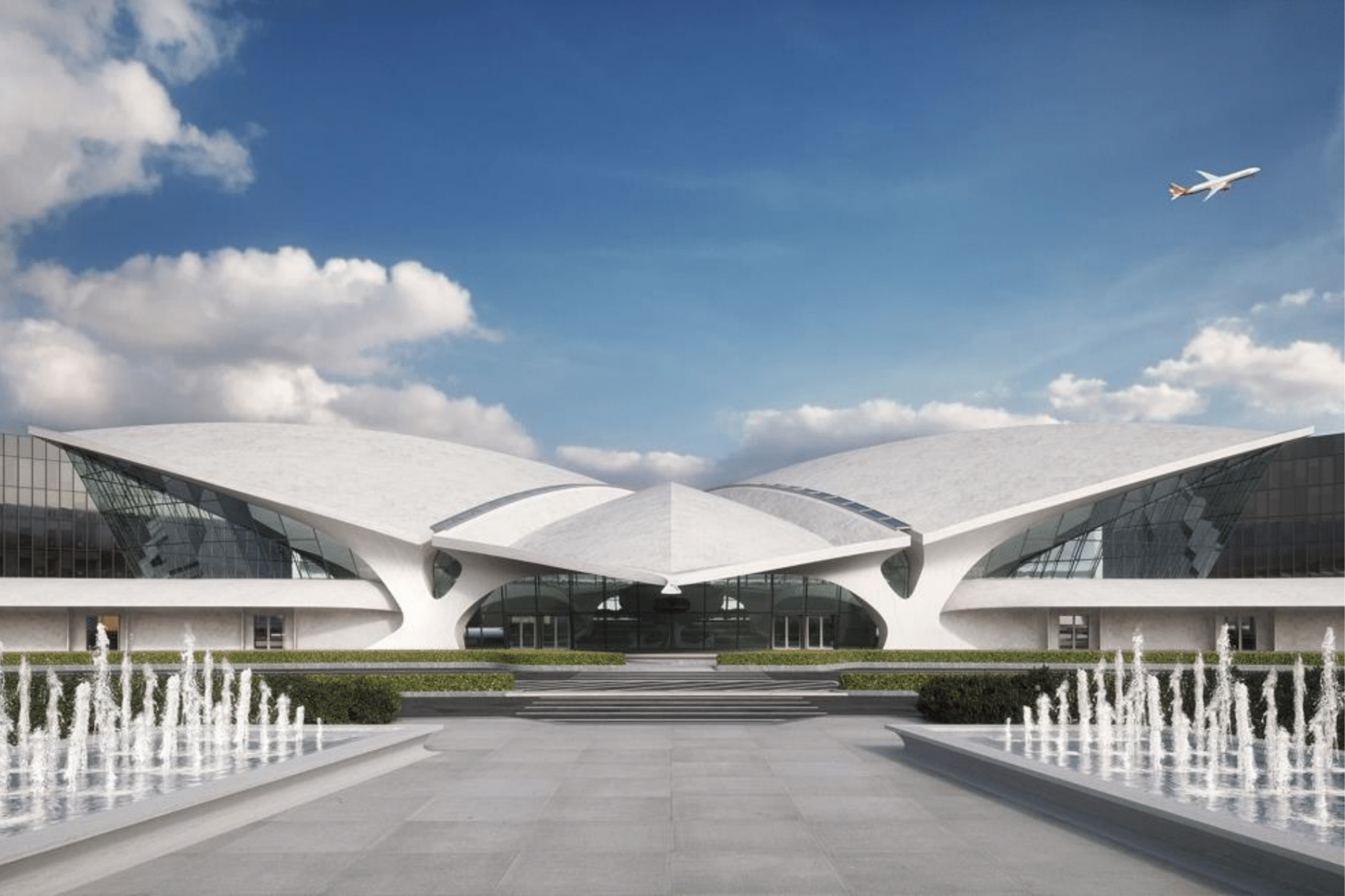 Ээро Сааринен аэропорт Кеннеди. Терминал аэропорта им. Кеннеди (TWA Flight Center), Нью-Йорк, США (1962 Г.). Сааринен аэропорт Кеннеди в Нью-Йорке. Аэропорт Джона ф. Кеннеди, терминал TWA.