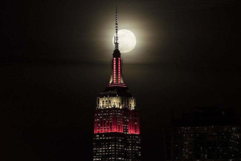 Snow super moon 2