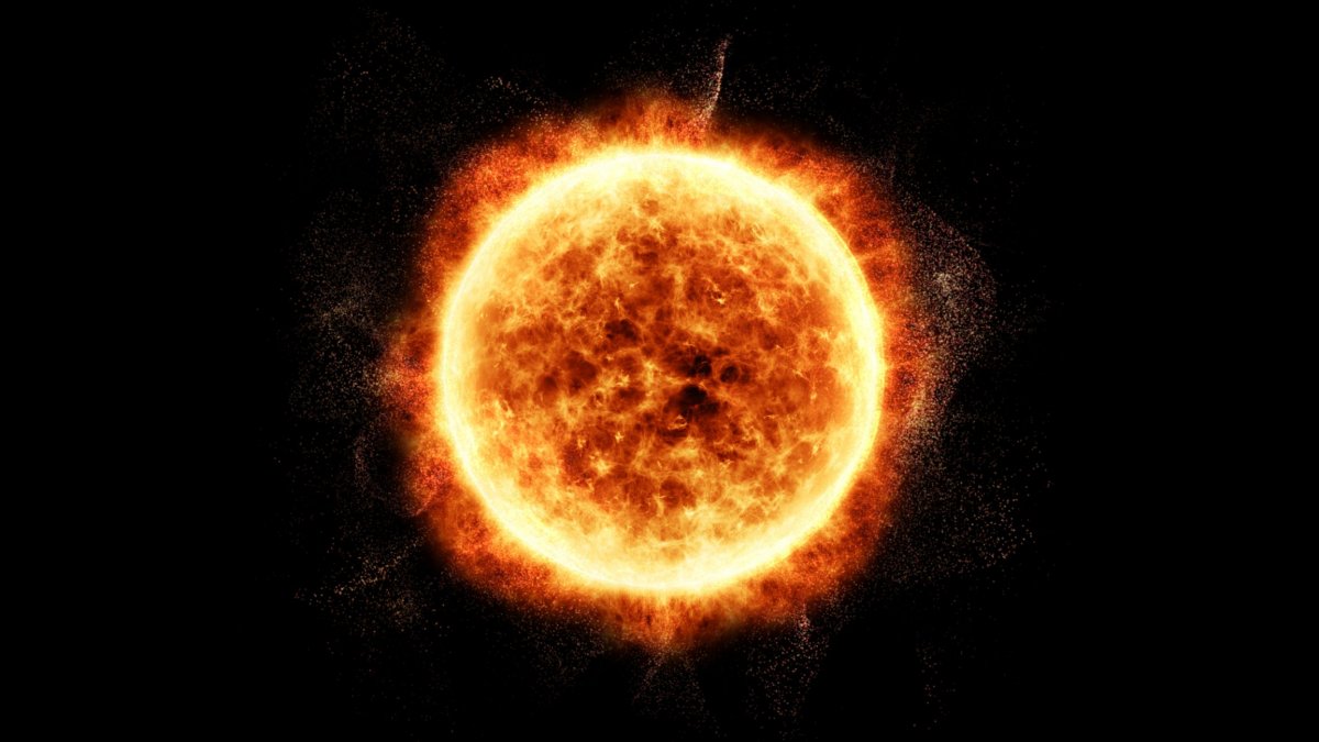 Sun solar corona